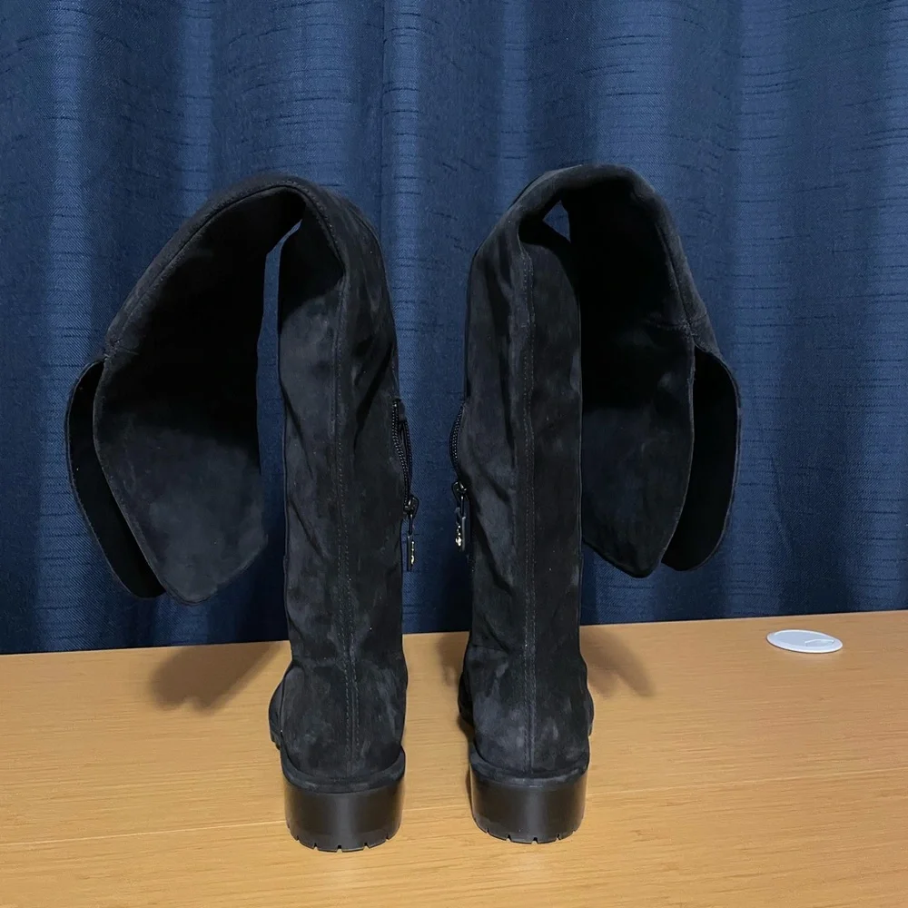 Stuart Weitzman Amber Ober The Knee Suede Boots